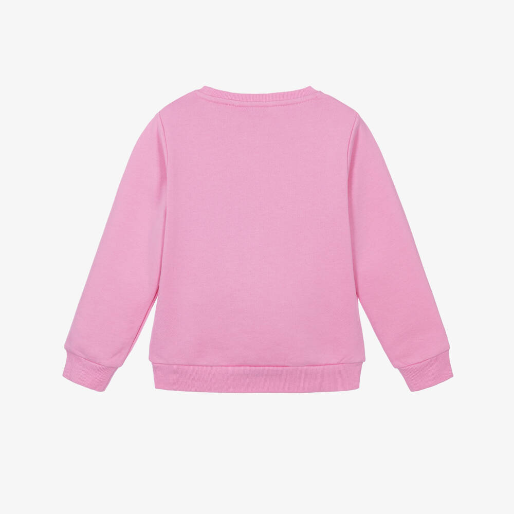 NAME IT-Girls Pink Balloon Dog Sweatshirt | Childrensalon