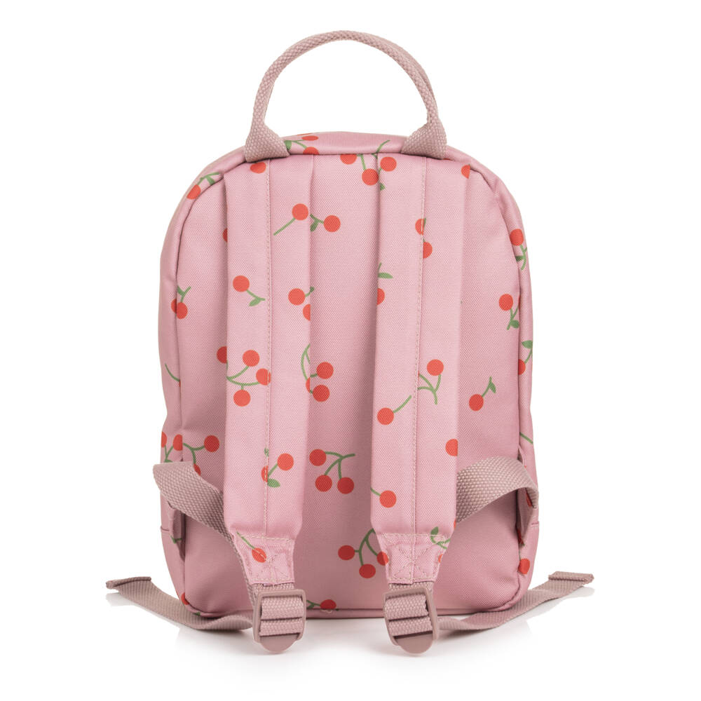 NAME IT-Girls Pink Cherry Mini Backpack (28cm) | Childrensalon