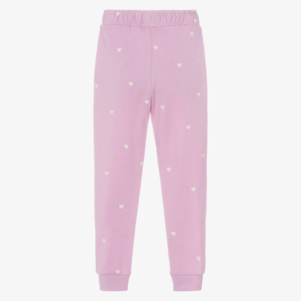 NAME IT-بنطلون رياضي بطبعة قلوب لون زهري للبنات | Childrensalon