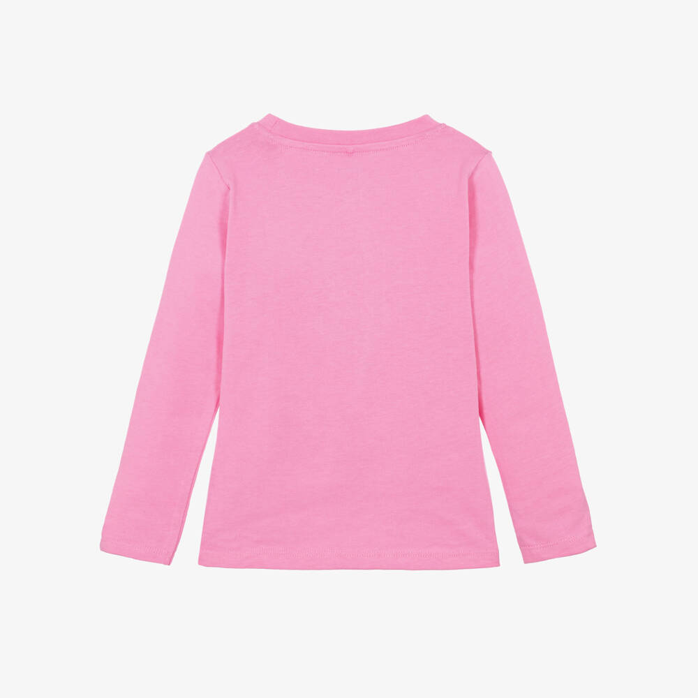 NAME IT-Girls Pink Top with Bow Design | Childrensalon