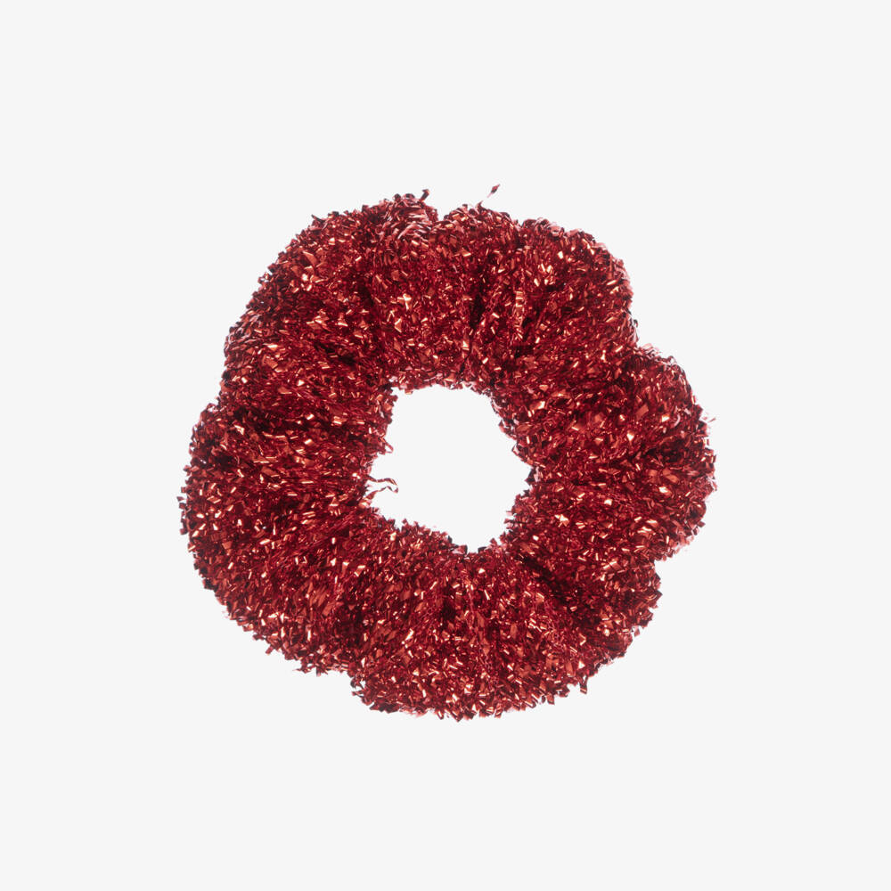 NAME IT-Girls Shimmering Metallic Red Hair Scrunchie | Childrensalon
