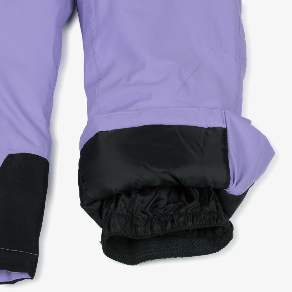 NAME IT-Lilac Purple Technical Ski Trousers with Shoulder Straps | Childrensalon