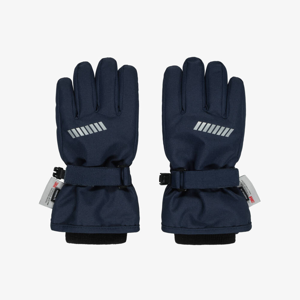 NAME IT-Navy Blue Technical Ski Gloves | Childrensalon