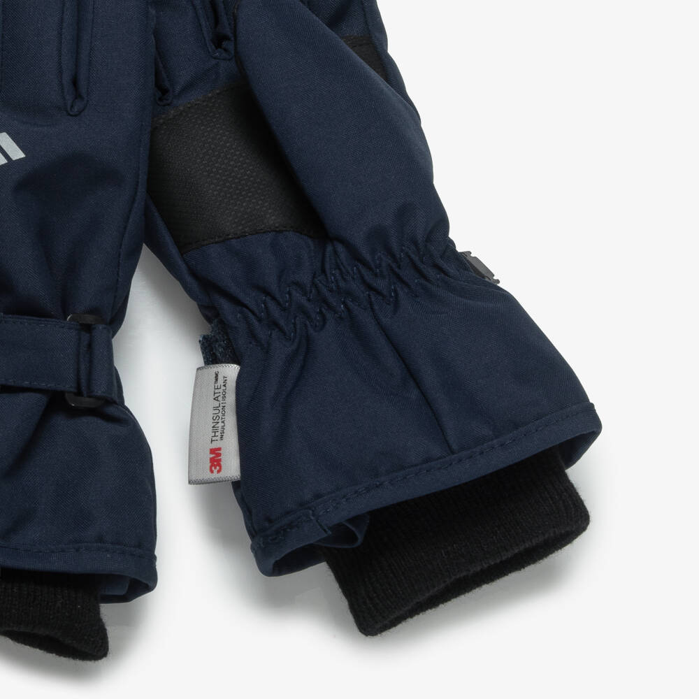 NAME IT-Navy Blue Technical Ski Gloves | Childrensalon