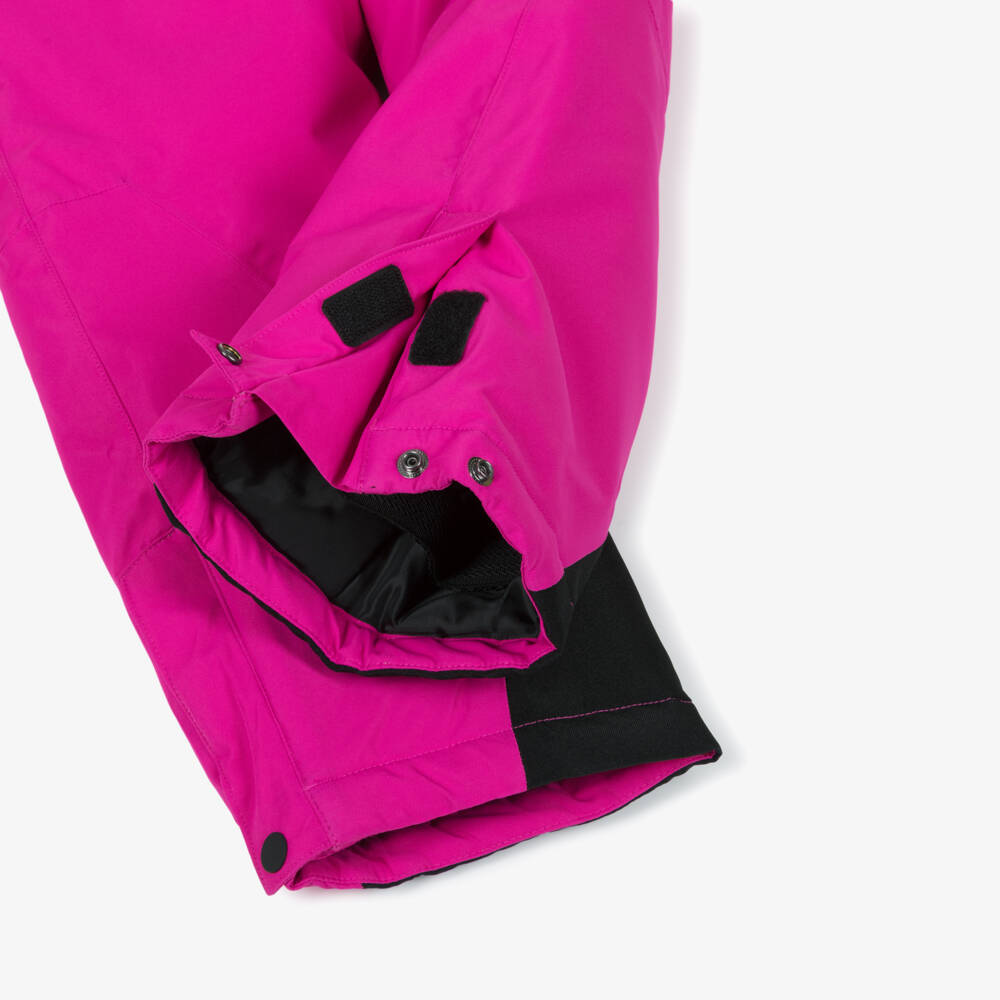 NAME IT-Neon Pink Technical Ski Trousers with Shoulder Straps | Childrensalon