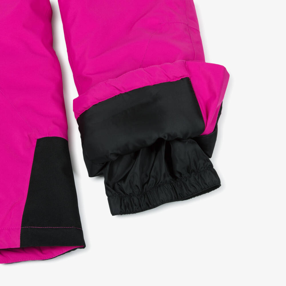 NAME IT-Neon Pink Technical Ski Trousers with Shoulder Straps | Childrensalon