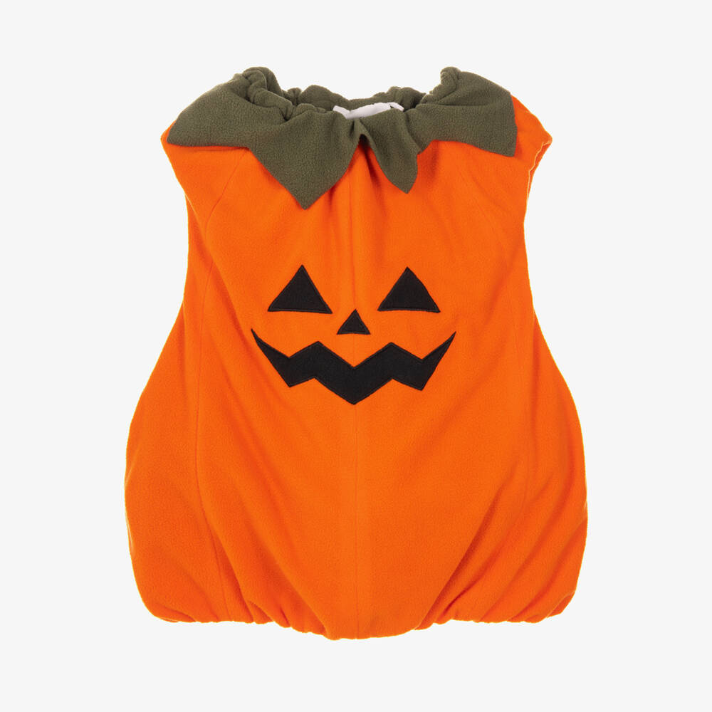 NAME IT-Orange Fleece Pumpkin Costume | Childrensalon