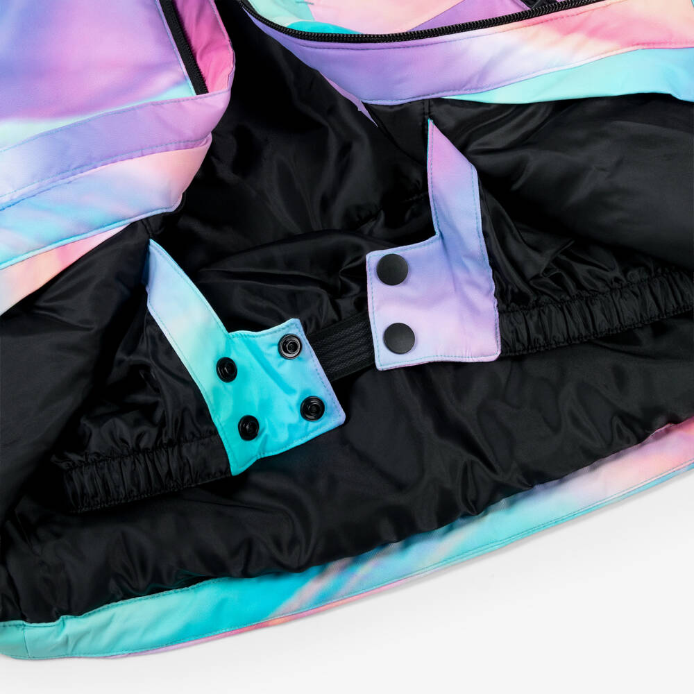 NAME IT-جاكيت تزلج تكنيكال لون أزرق وزهري وبنفسجي | Childrensalon