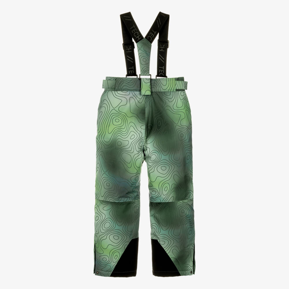 NAME IT-Technical Ski Trousers in Jungle Green | Childrensalon
