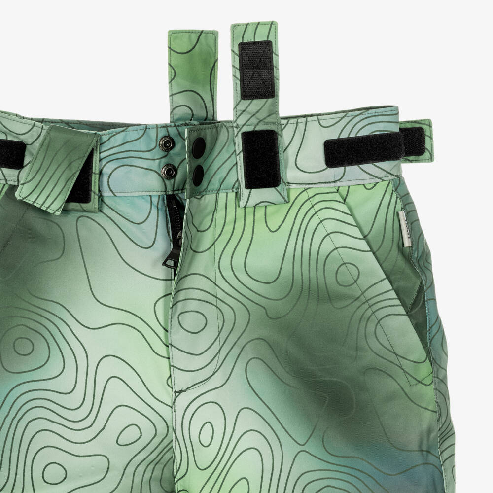 NAME IT-Technical Ski Trousers in Jungle Green | Childrensalon