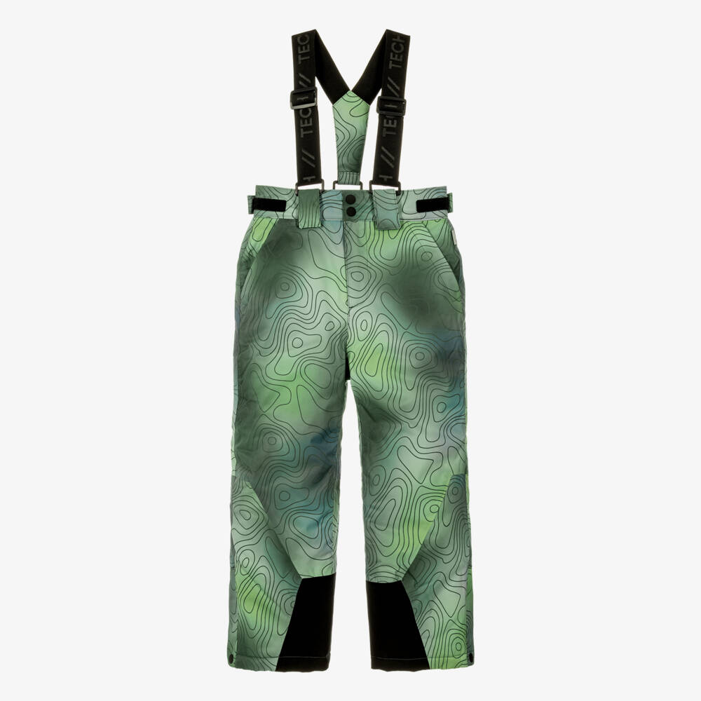 NAME IT-Technical Ski Trousers in Jungle Green | Childrensalon