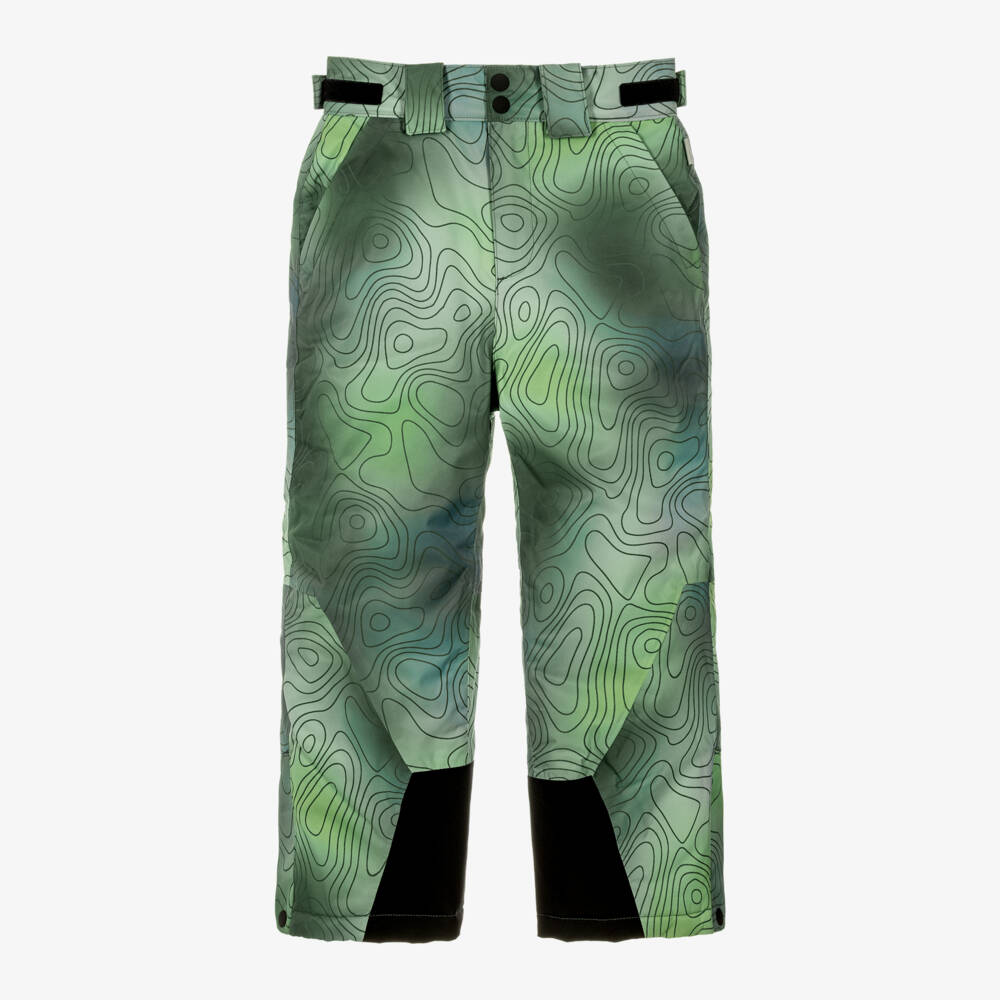 NAME IT-Technical Ski Trousers in Jungle Green | Childrensalon