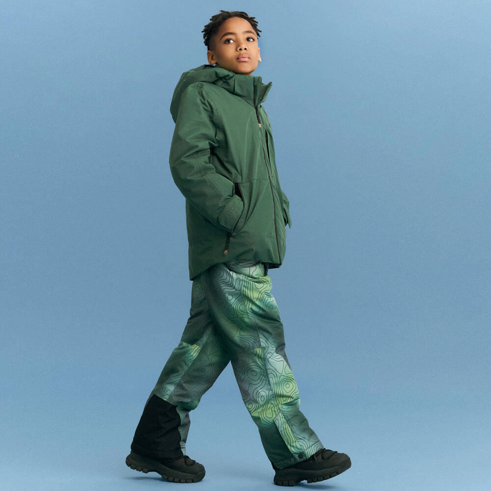 NAME IT-Technical Ski Trousers in Jungle Green | Childrensalon