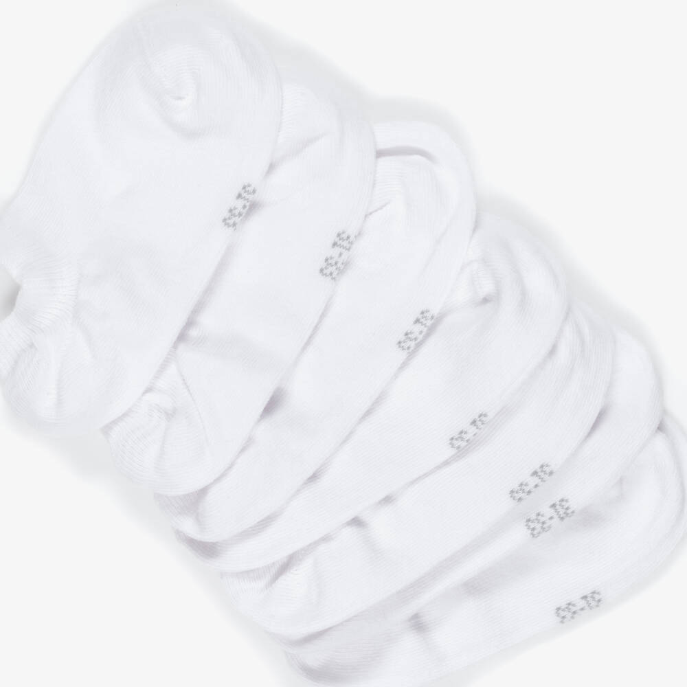 NAME IT-جوارب رياضية قطن محبوكة لون أبيض (7 أزواج) | Childrensalon