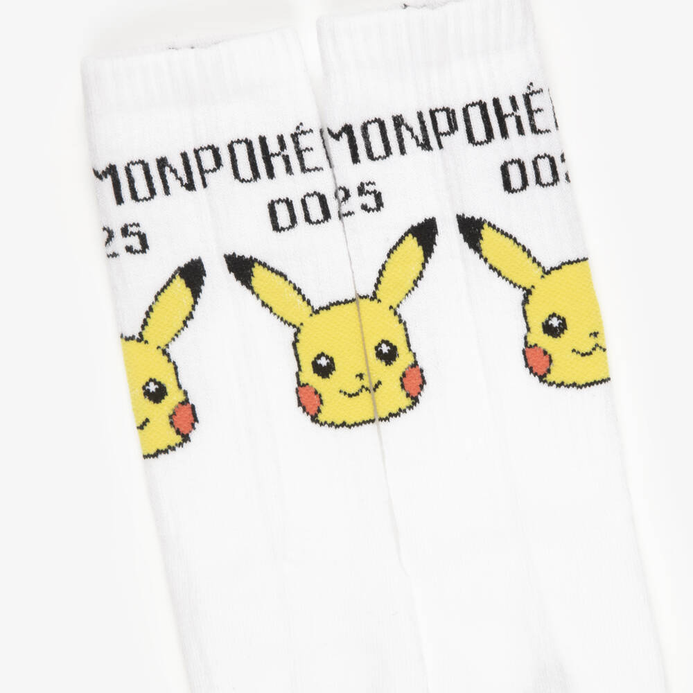 NAME IT-White Pikachu Pokémon Socks | Childrensalon
