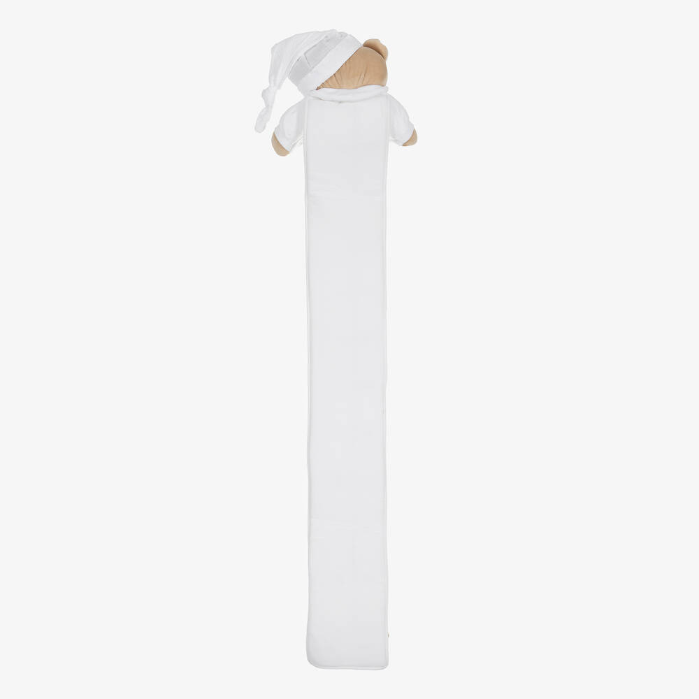 Nanán-Beige & White Teddy Bear Height Chart (130cm) | Childrensalon