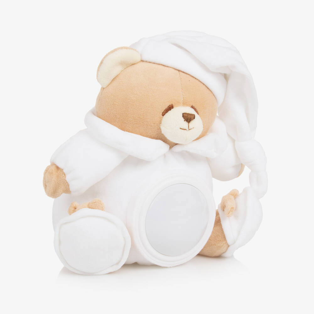 Nanán-مصباح ليلي على شكل دب لون أبيض وبيج (23 سم) | Childrensalon