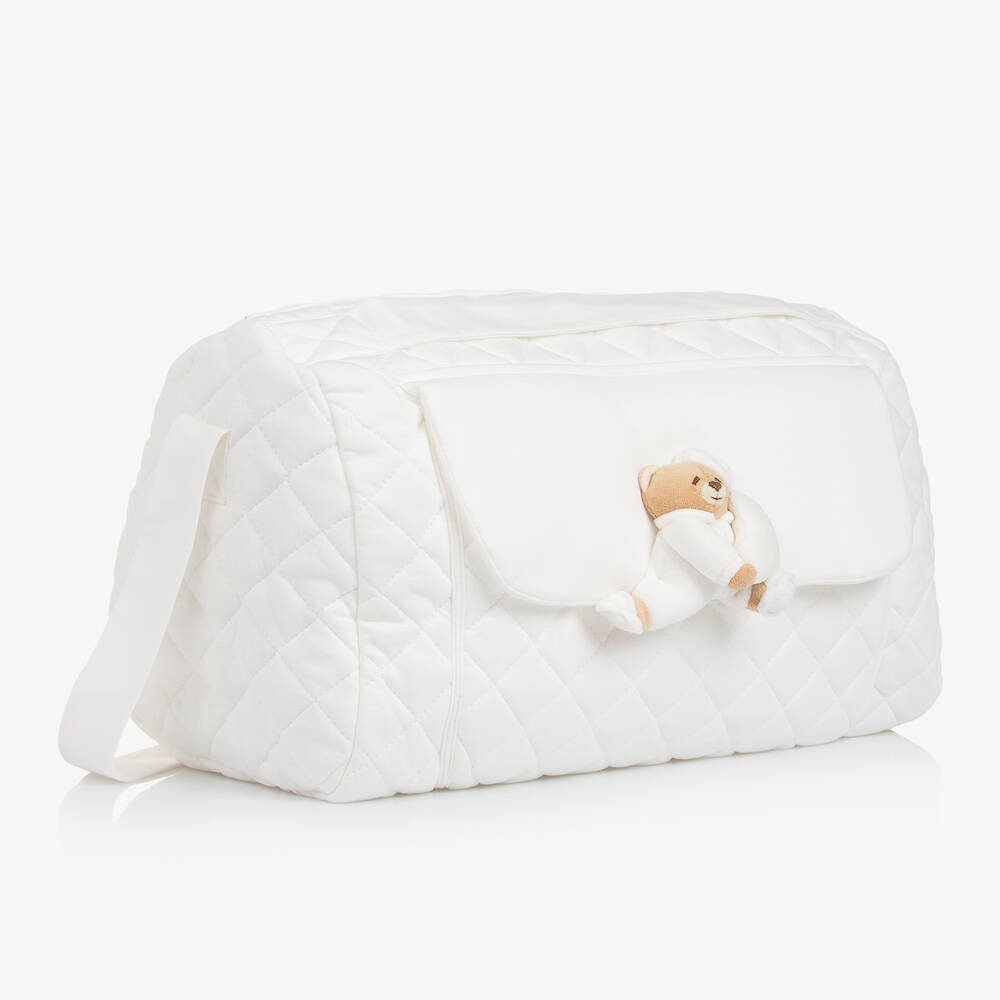 Nanán-Ivory Baby Changing Bag (43cm) | Childrensalon