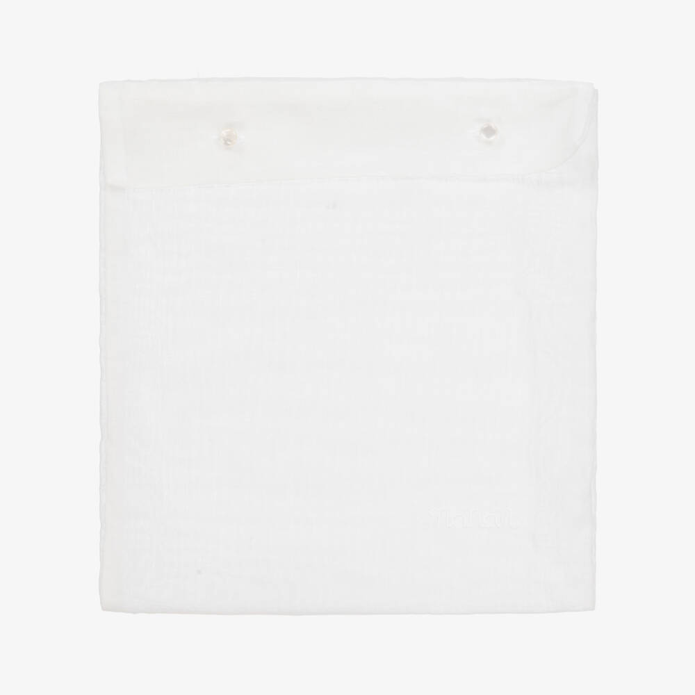 Nanán-Ivory Padded Blanket (85cm) | Childrensalon