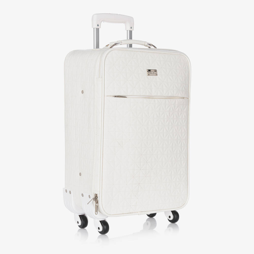 Nanán-White Faux Leather Case (51cm) | Childrensalon