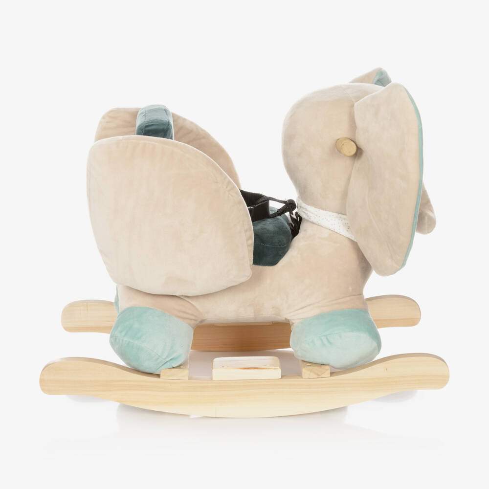 Nattou-Blue Elephant Rocking Toy (59cm) | Childrensalon