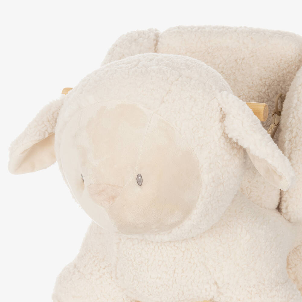 Nattou-Ivory Sheep Rocking Toy (59cm) | Childrensalon
