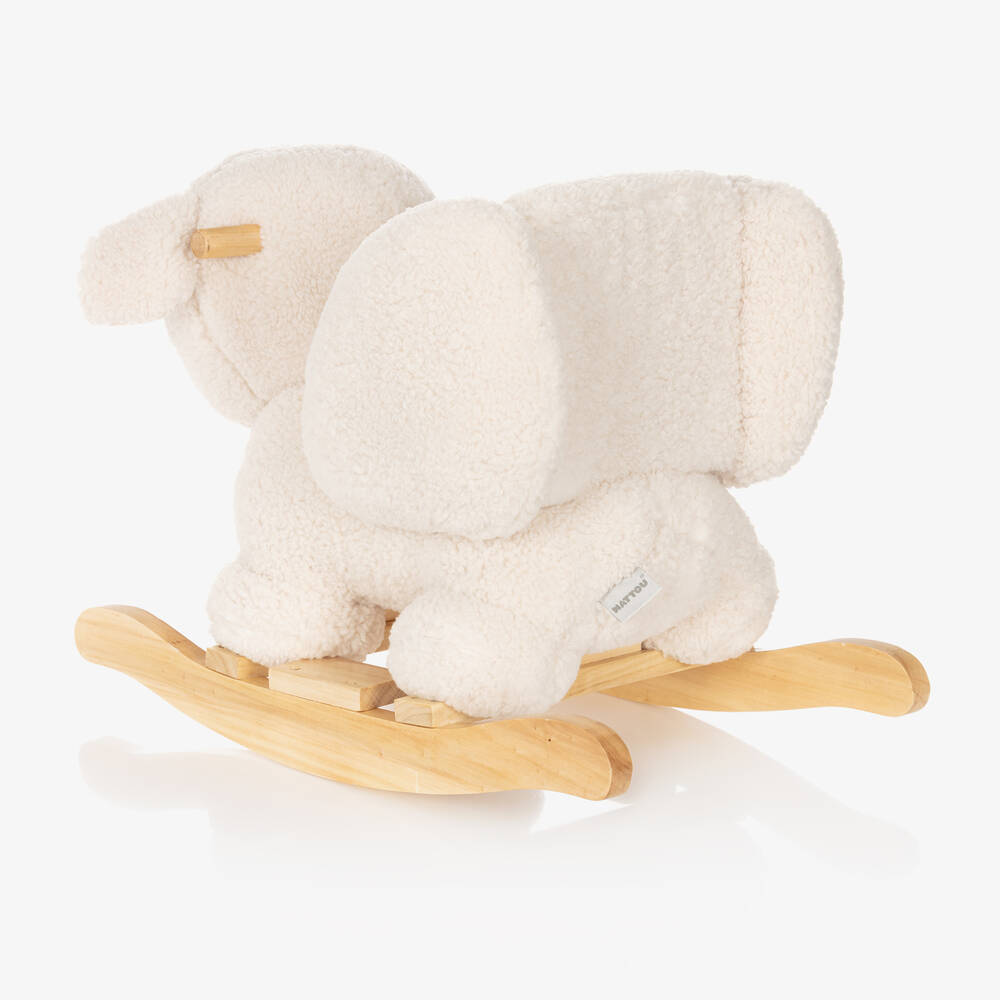 Nattou-Ivory Sheep Rocking Toy (59cm) | Childrensalon