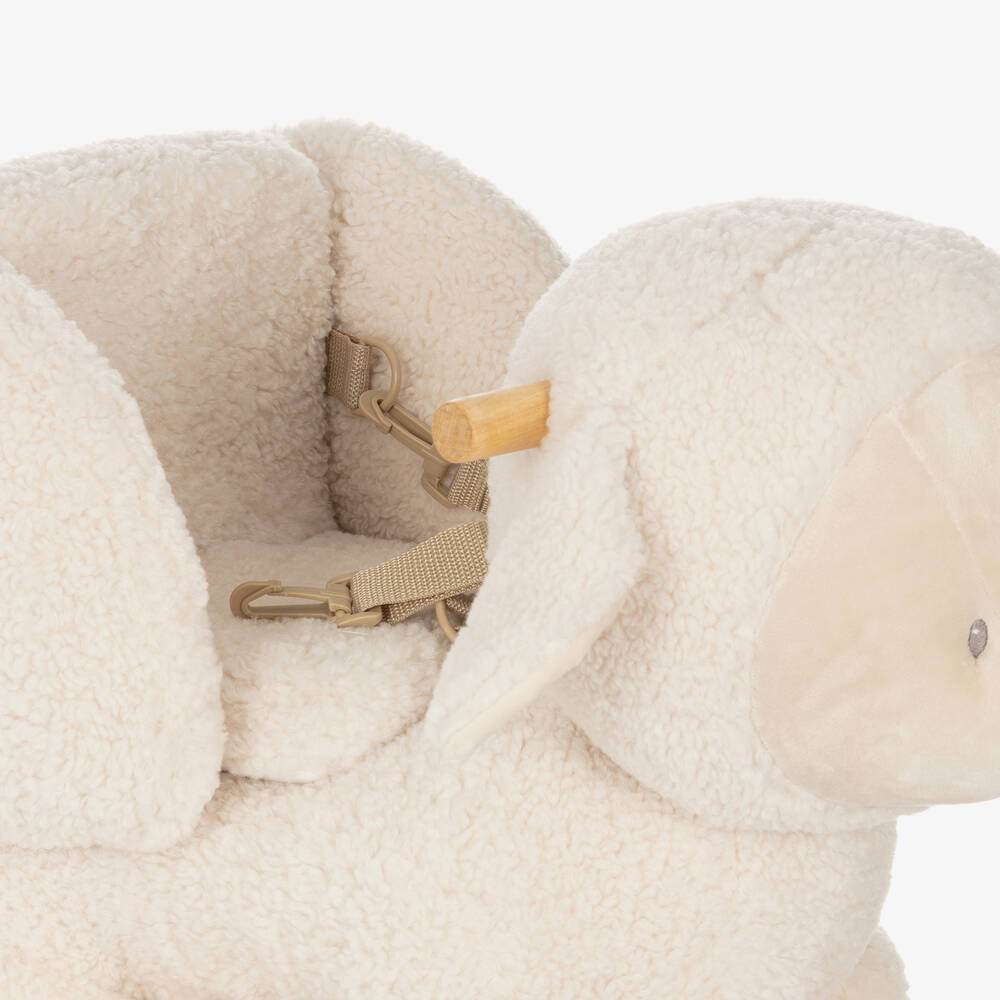Nattou-Ivory Sheep Rocking Toy (59cm) | Childrensalon