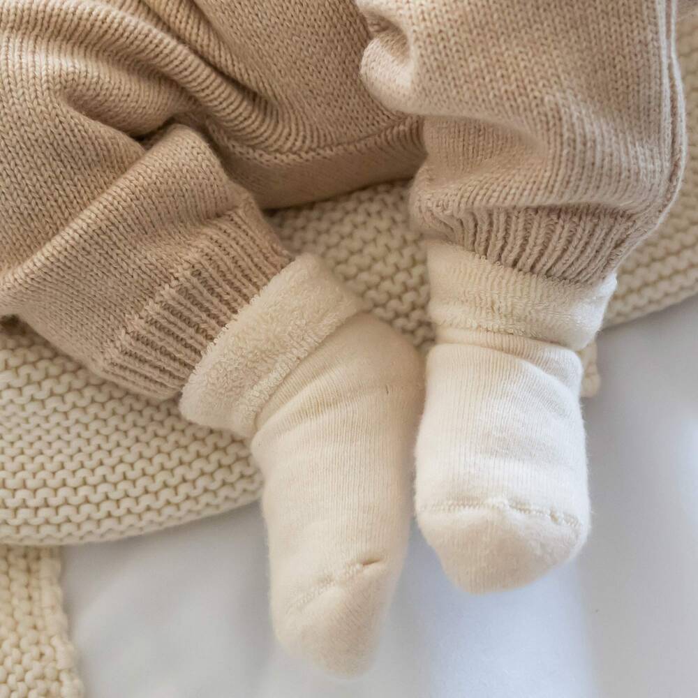 NaturaPura-Ivory Organic Cotton Socks (7 Pack) | Childrensalon