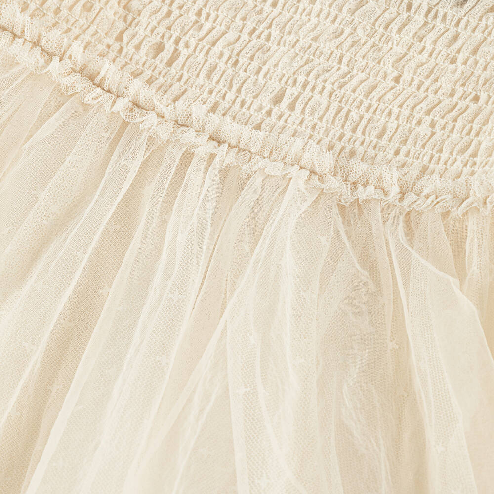 Needle & Thread-Baby Girls Cream Tulle Dress | Childrensalon