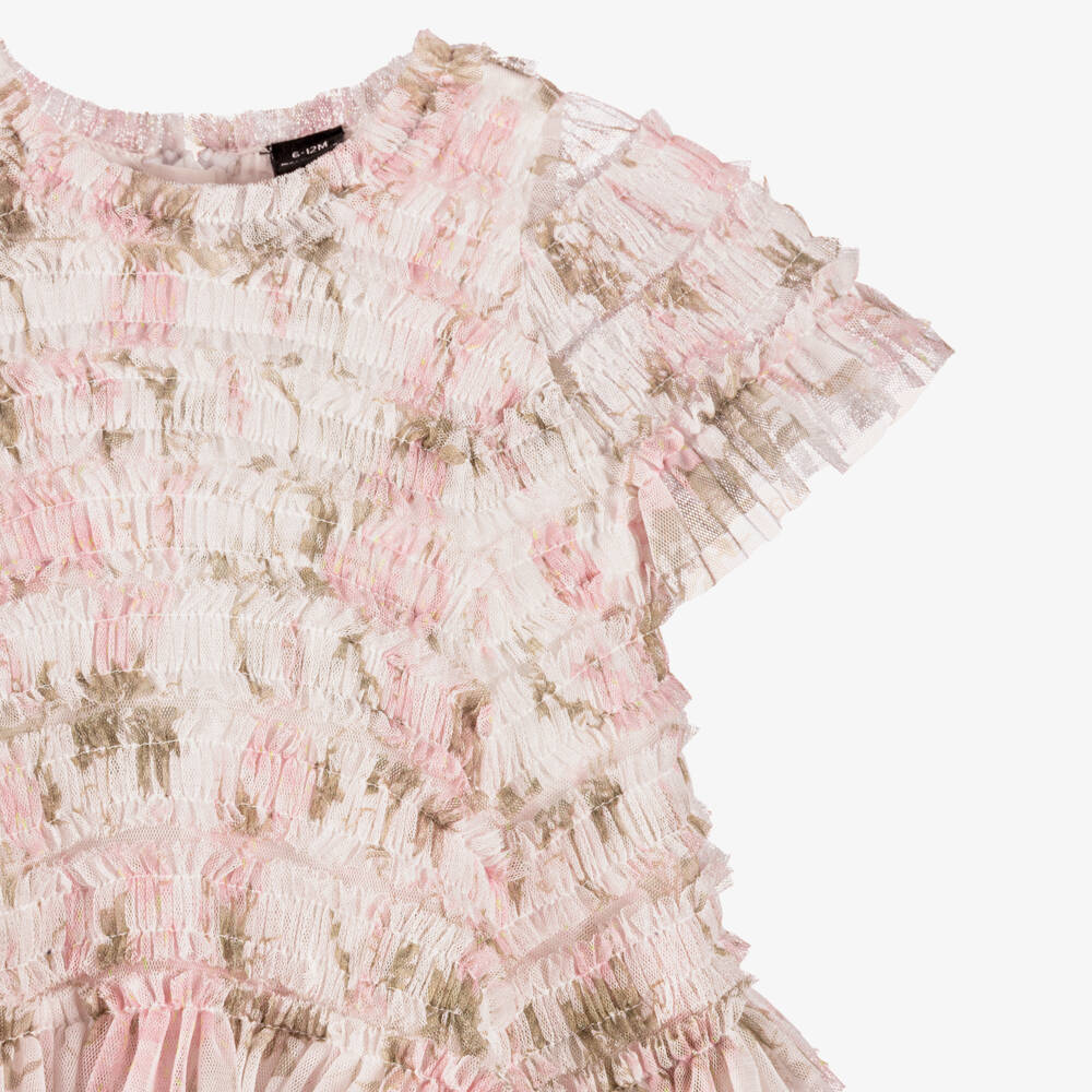 Needle & Thread-Baby Girls Pink Wisteria Valentine Dress | Childrensalon