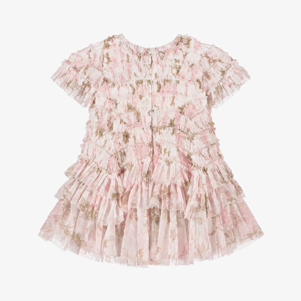Needle & Thread-Baby Girls Pink Wisteria Valentine Dress | Childrensalon