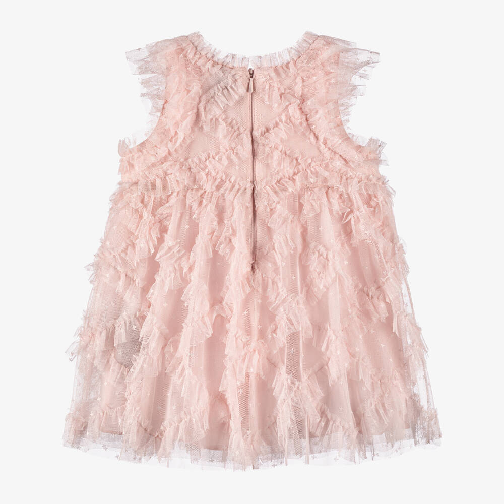 Needle & Thread-فستان تول مزين بالكشكش للبنات الرضع | Childrensalon