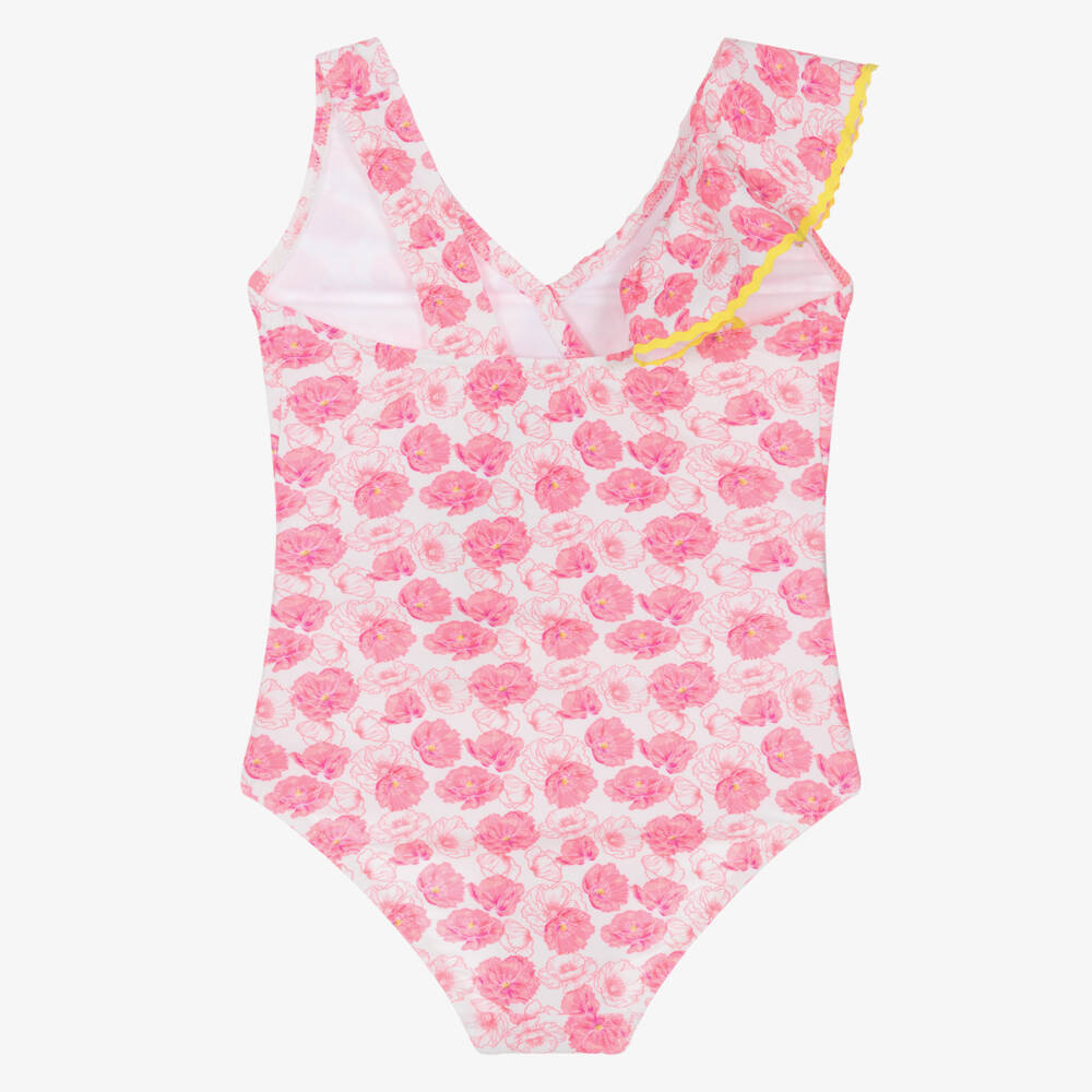 Nessi Byrd Girls Briana Swimsuit in Pink