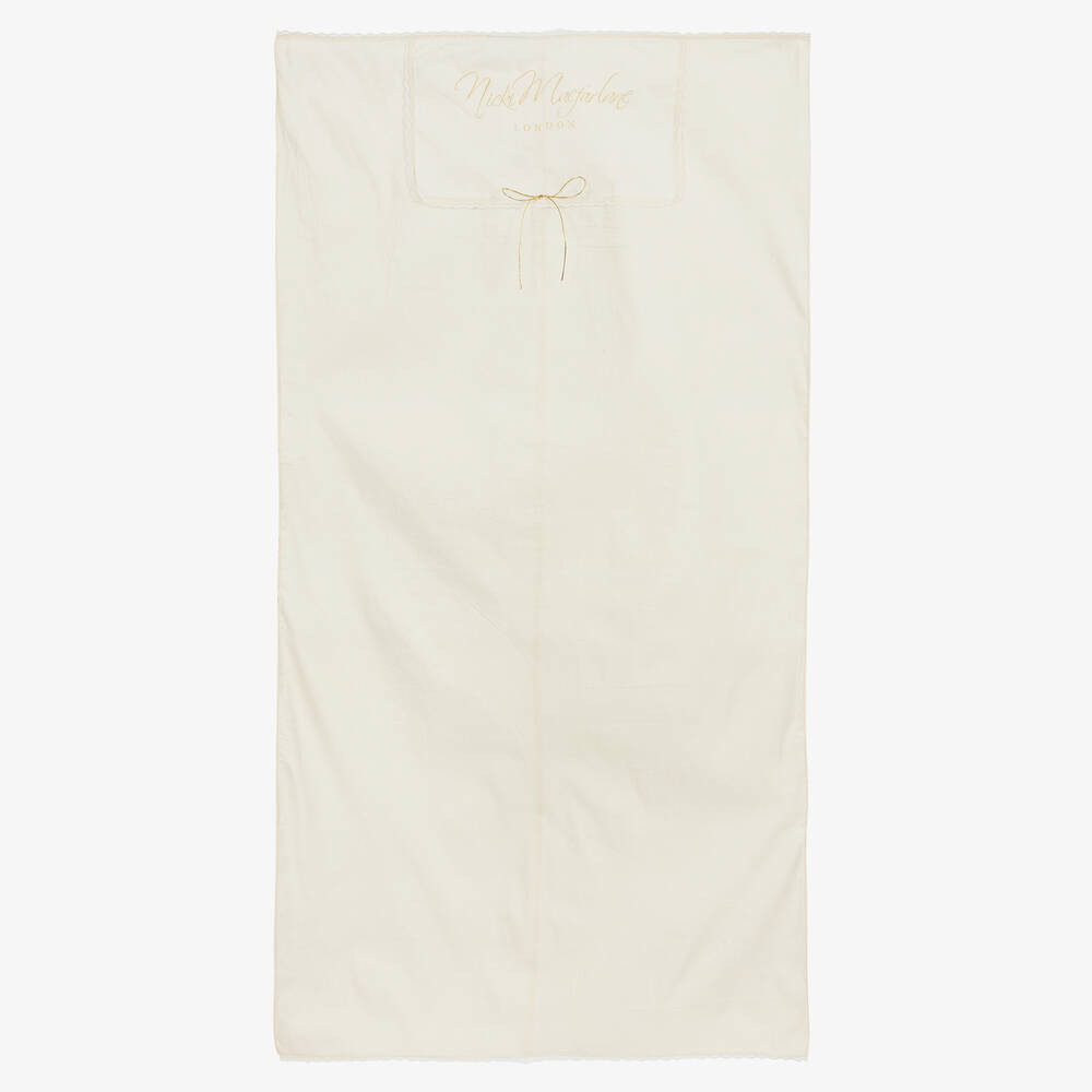 Nicki Macfarlane-Girls Pink Silk & Crystal Sash Dress  | Childrensalon