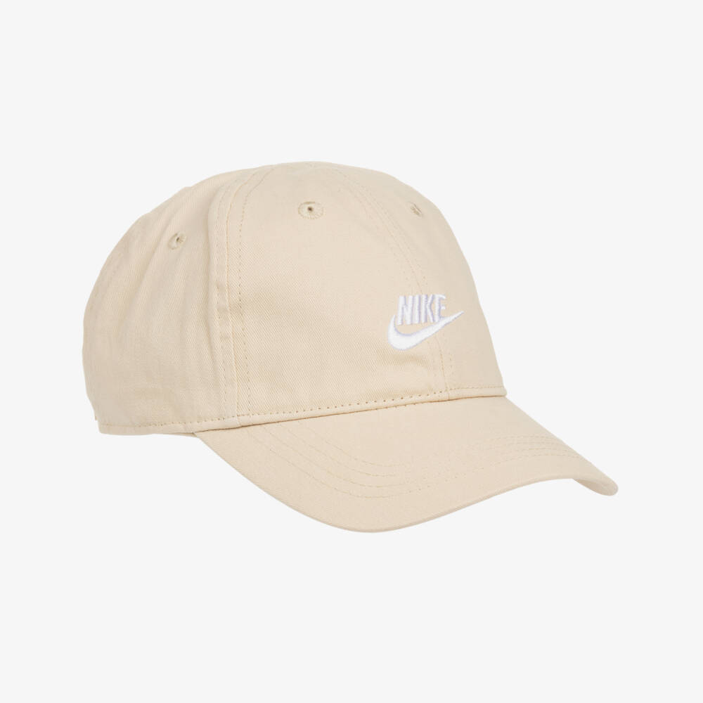 Nike-كاب بشعار سووش قطن لون بيج | Childrensalon
