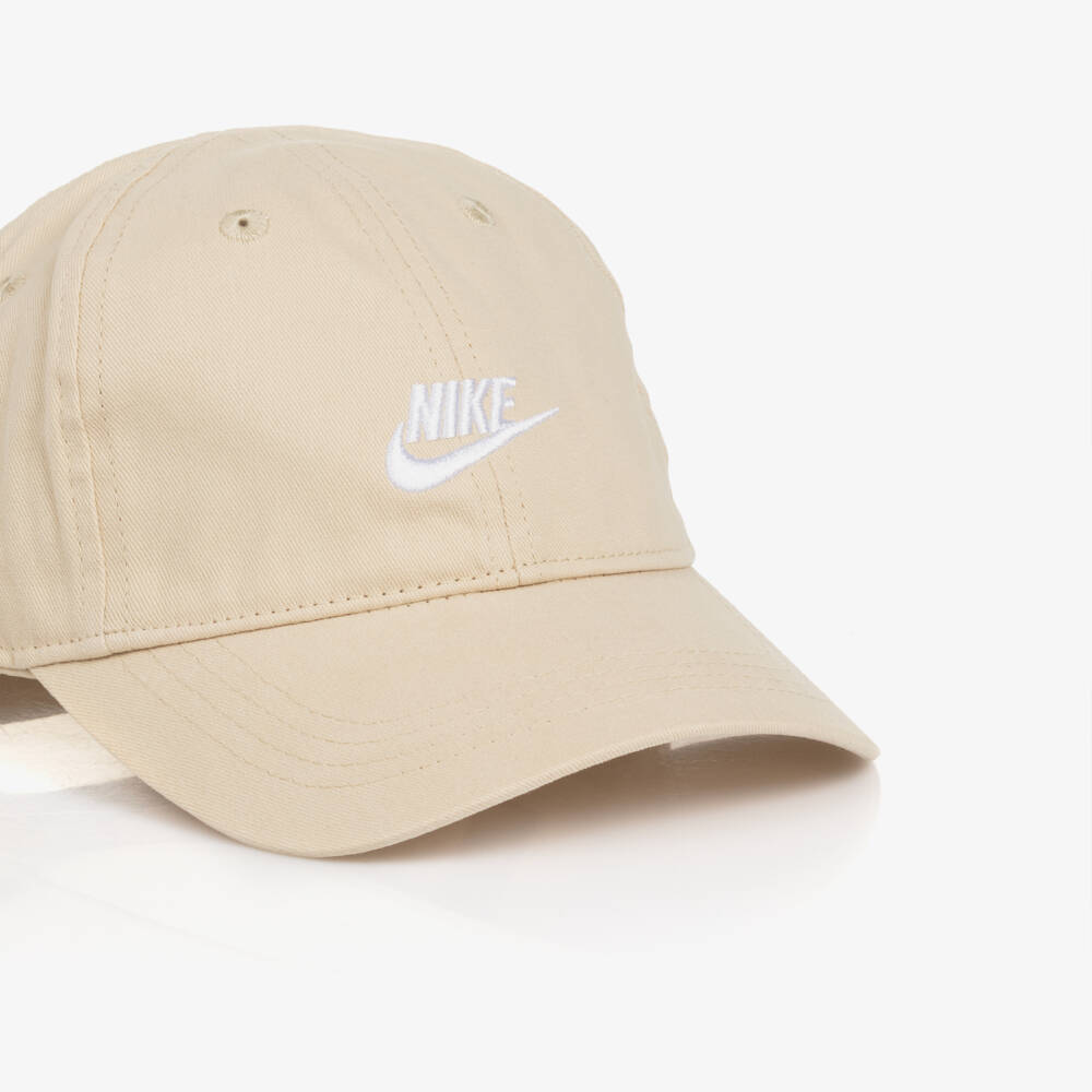Nike-كاب بشعار سووش قطن لون بيج | Childrensalon