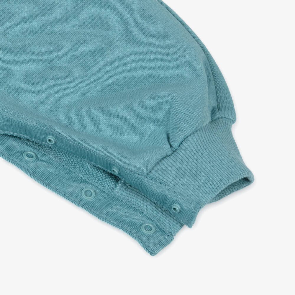 Nike-Blue Cotton Baby Romper | Childrensalon