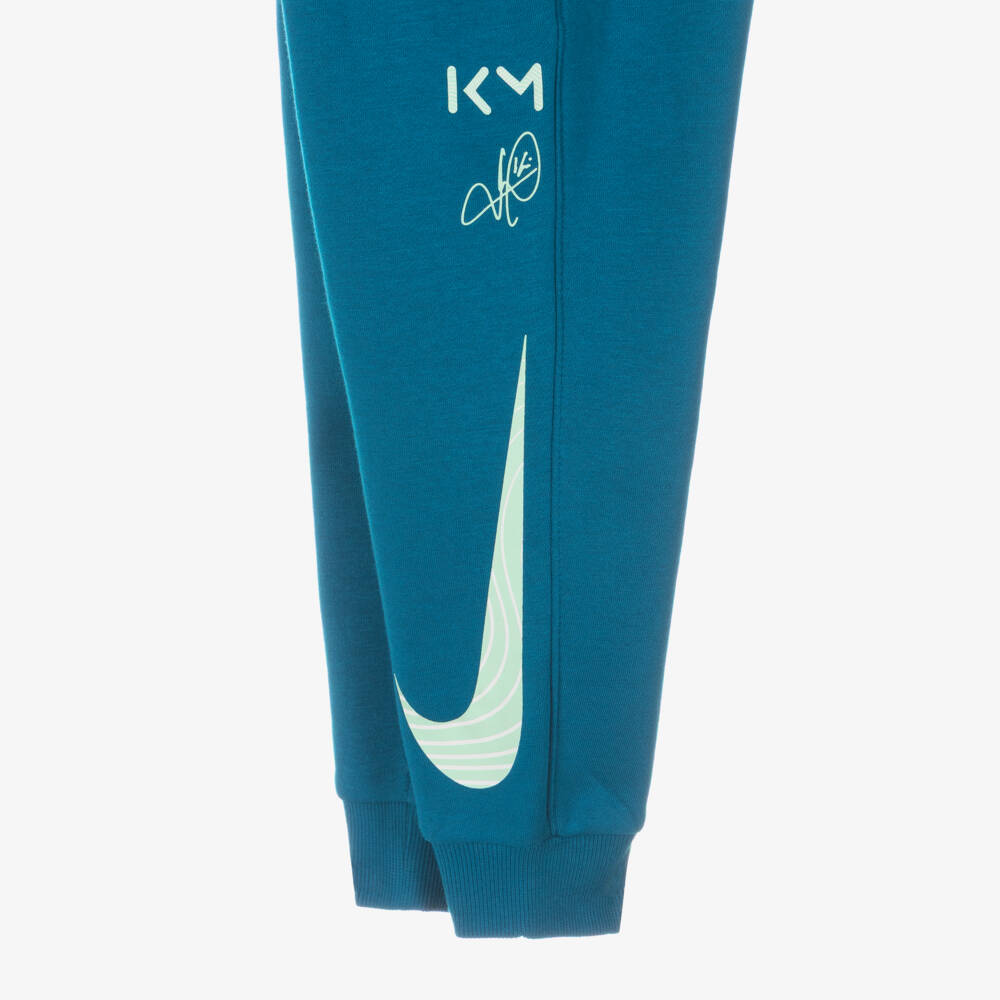 Nike-Blue Kylian Mbappé Hooded Tracksuit | Childrensalon