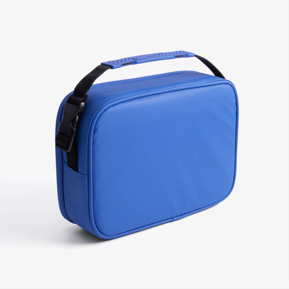 Nike-Blue Swoosh Logo Lunch Bag (27cm) | Childrensalon