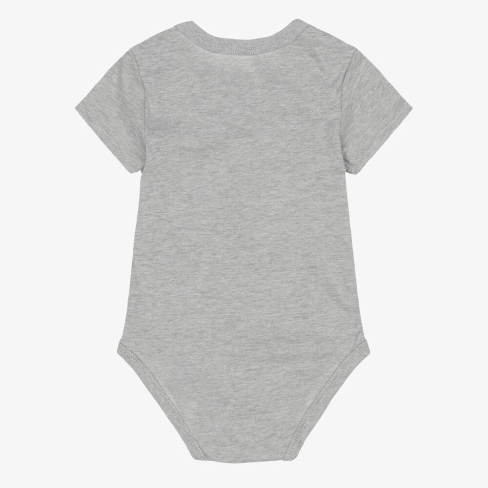 Nike-تبان قطن لون رمادي وأبيض وأسود للمواليد (عدد 3) | Childrensalon