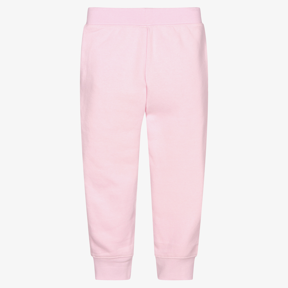 Nike-جوغرز قطن جيرسي لون زهري باهت للبنات | Childrensalon