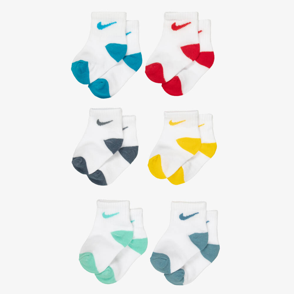 Nike-Кремовые гольфы (6пар) | Childrensalon