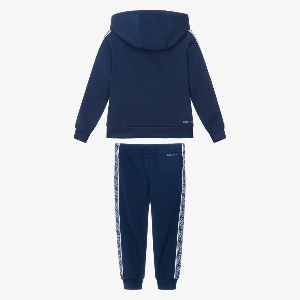 Nike-Спортивный костюм синий Dri-FIT с логотипами | Childrensalon