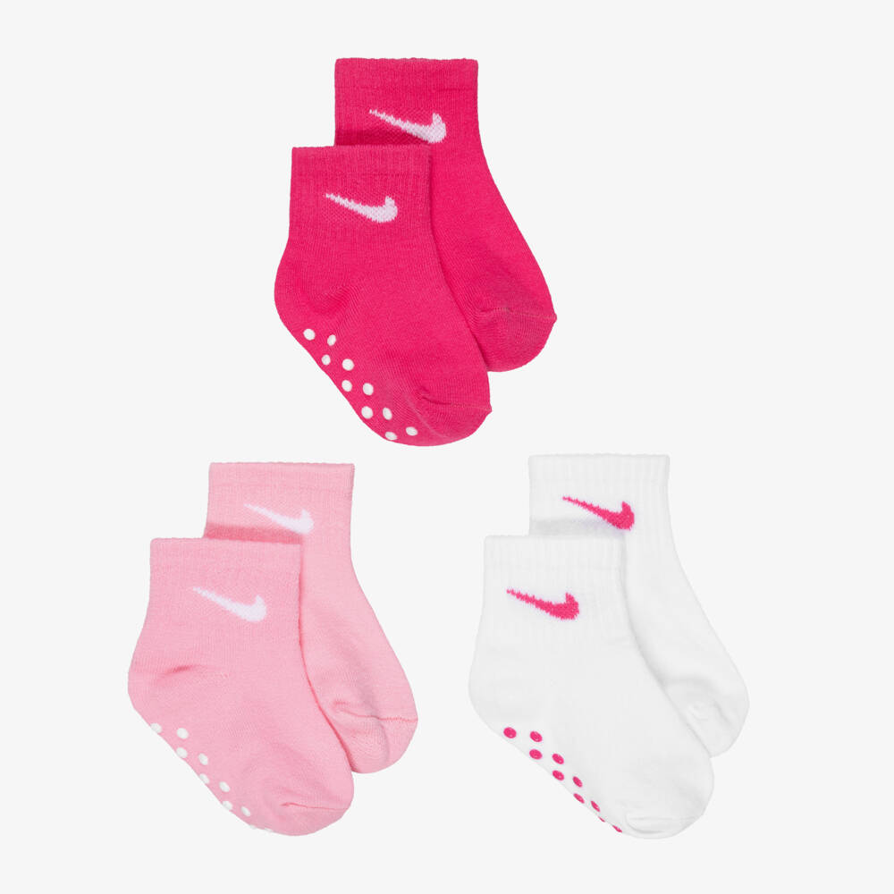 Nike-Хлопковые носки для малышей (3пары) | Childrensalon