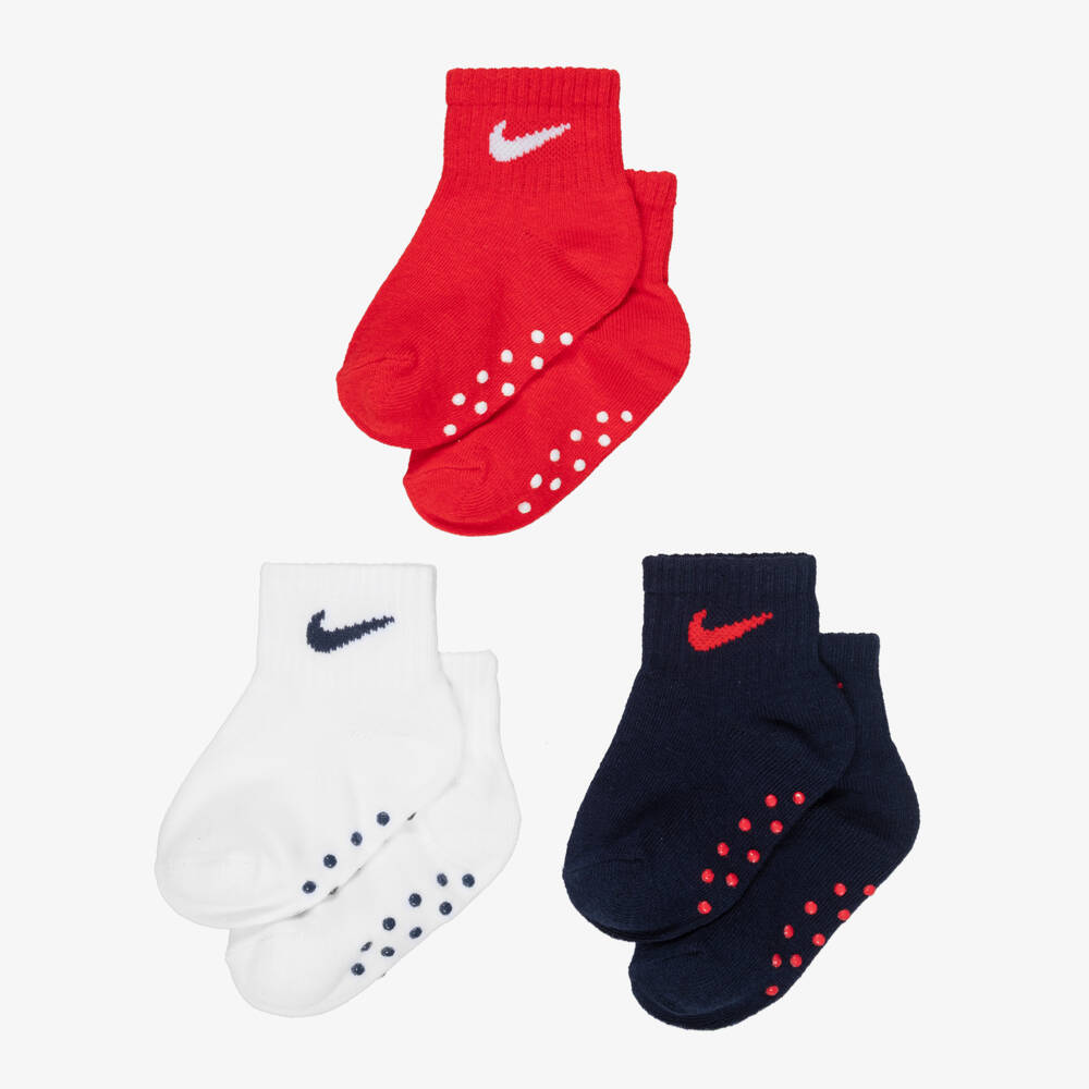 Nike-Хлопковые носки для малышей (3пары) | Childrensalon
