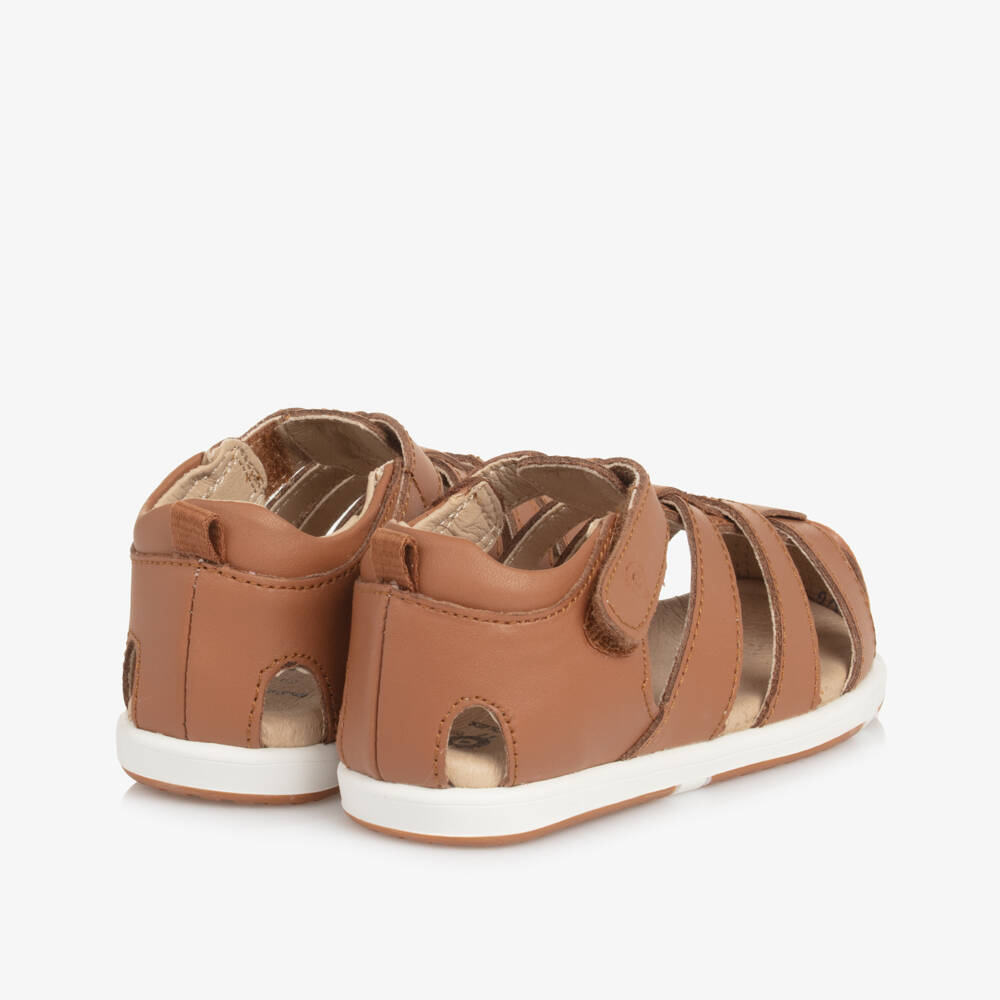 Old Soles-Кожаные сандалии на липучке на первый шаг для малышей | Childrensalon
