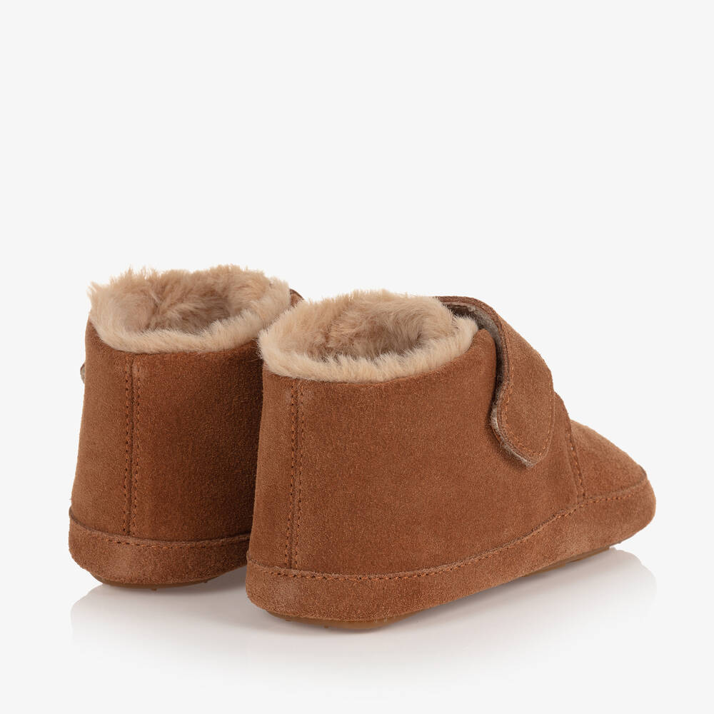 Old Soles-Коричневые кожаные ботинки | Childrensalon