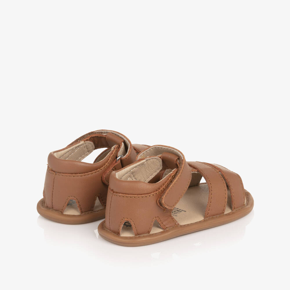Old Soles-صندل لمرحلة قبل المشي جلد لون بني فاتح | Childrensalon