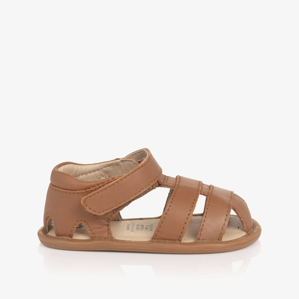 Old Soles-صندل لمرحلة قبل المشي جلد لون بني فاتح | Childrensalon